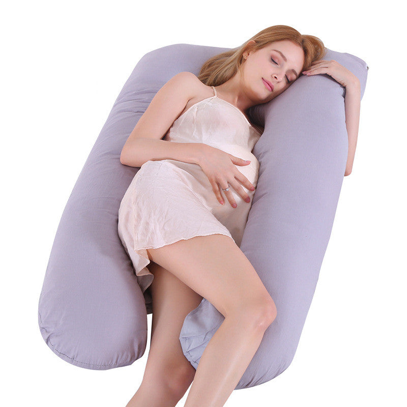 U-Shaped Maternity Pillow — Cooling Ice Silk — view 11
