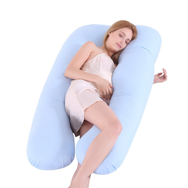 U-Shaped Maternity Pillow — Cooling Ice Silk — view 12