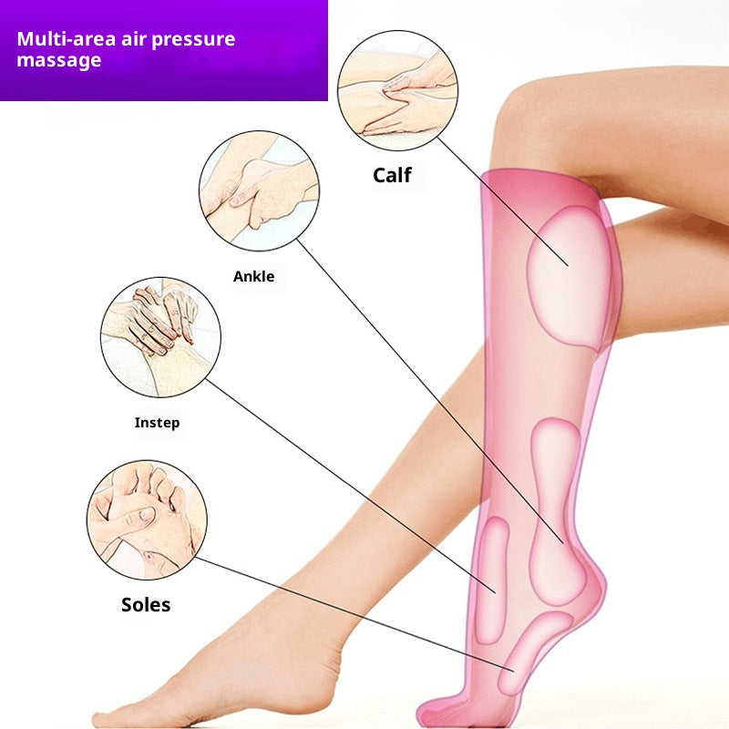 Heated Air Compression Leg Massager — view 6