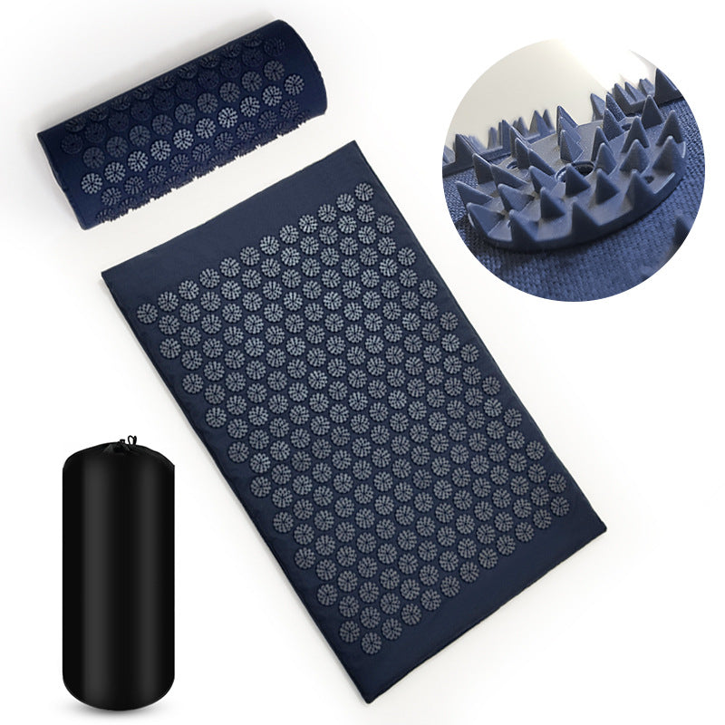 Coussin et tapis d'acupuncture — Set yoga relaxation — vue 4