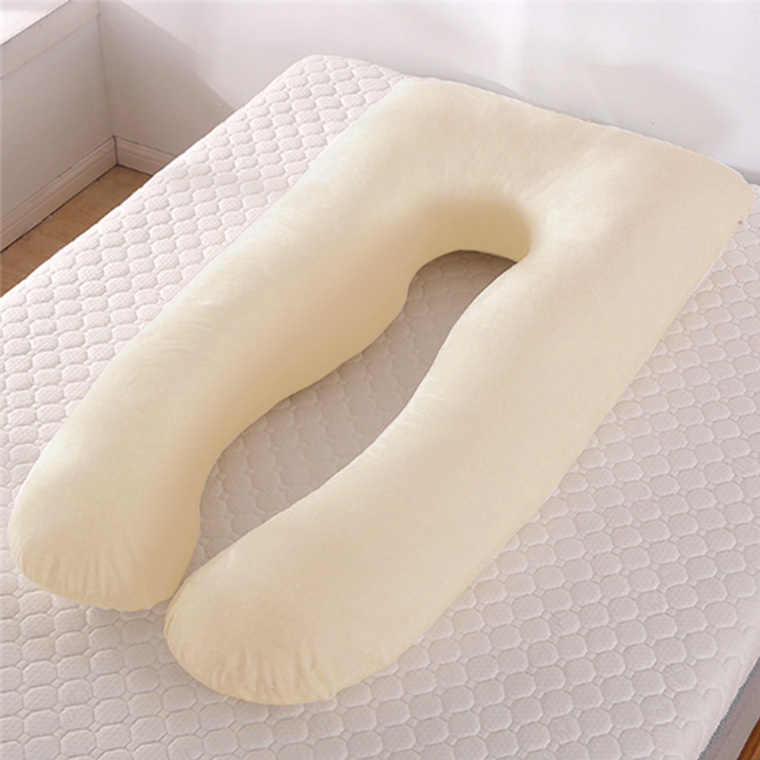 U-Shaped Maternity Pillow — Cooling Ice Silk — view 10