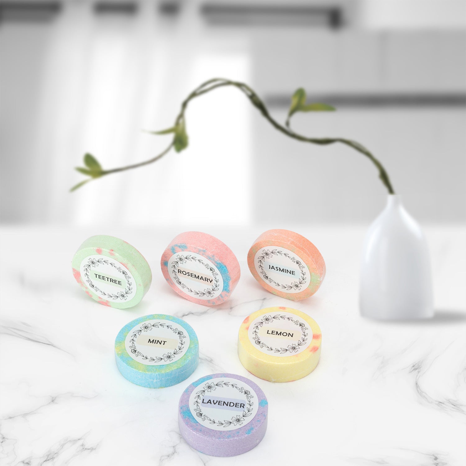 Relaxing Bath Bombs — Set of 6 Shower Steamers — view 3